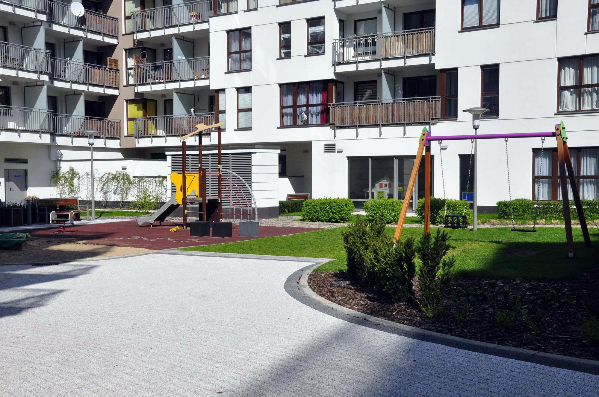 Prudentia Apartments Wola Warschau Buitenkant foto